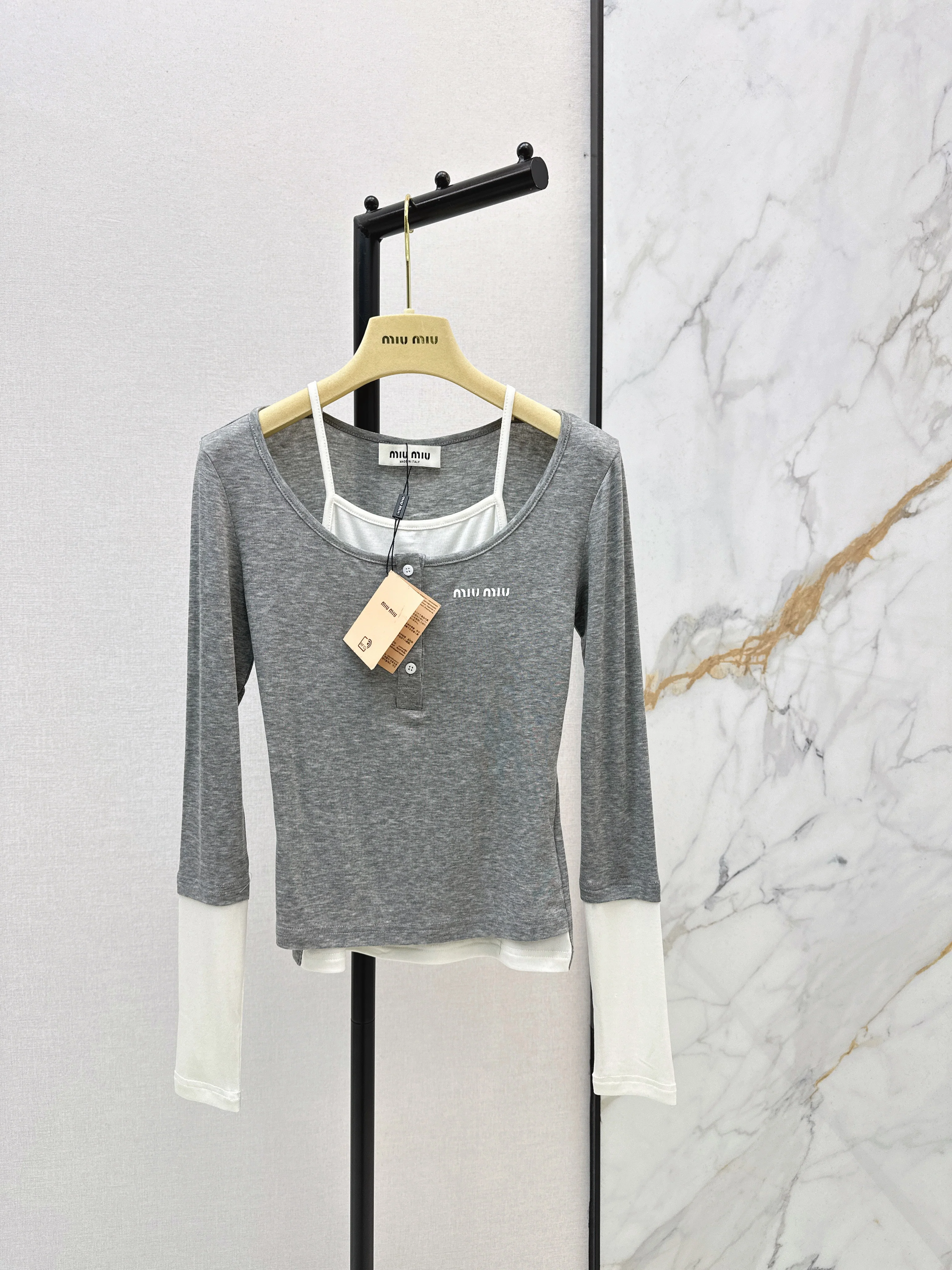 Miu NEW 2in1 basic tee