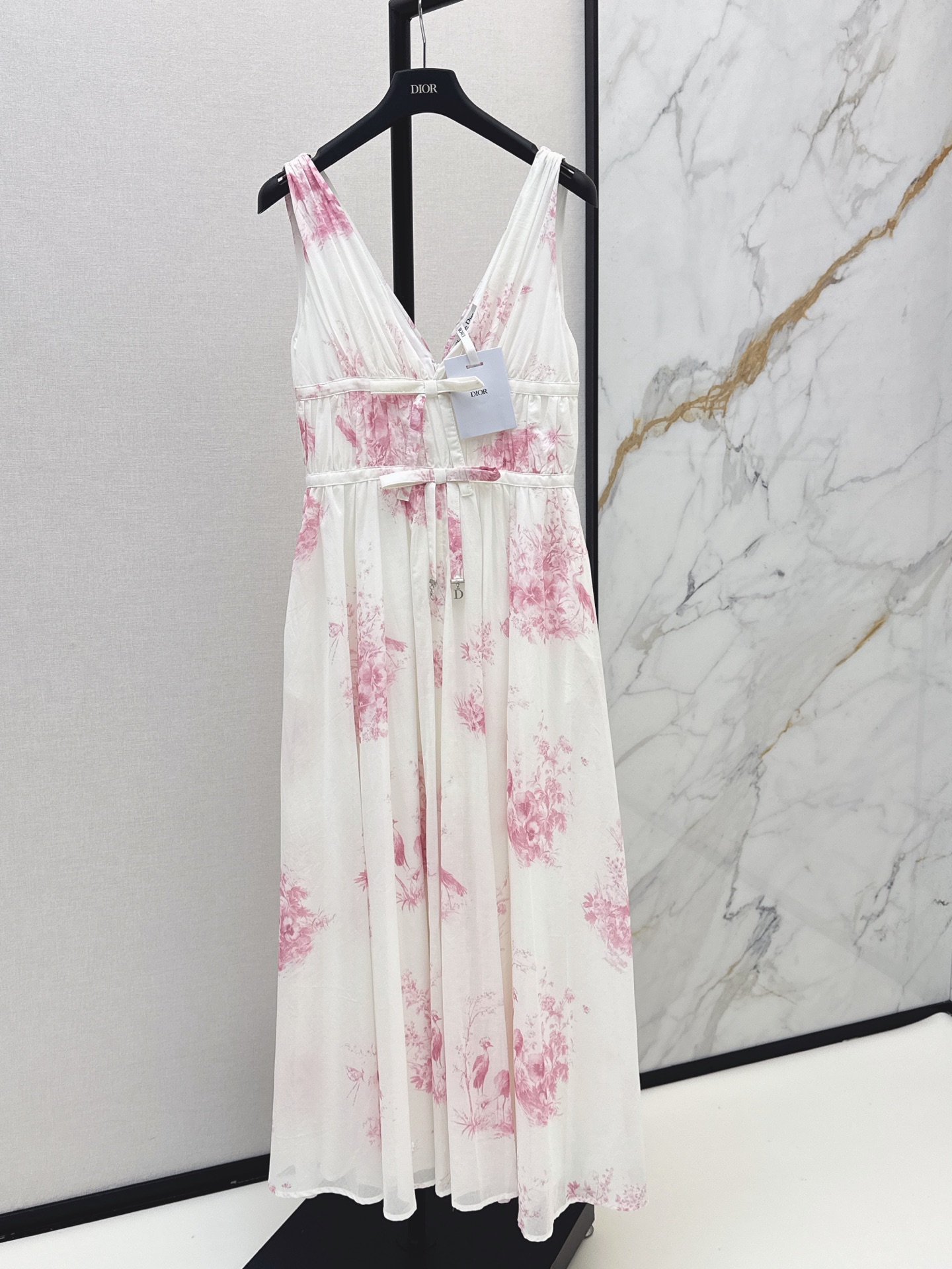 CD New Floral Sleeveless Dress
