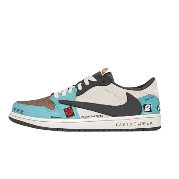 Travis Scott X  Air Jordan 1 Low 'BMW JackBoys' DC3533-100
