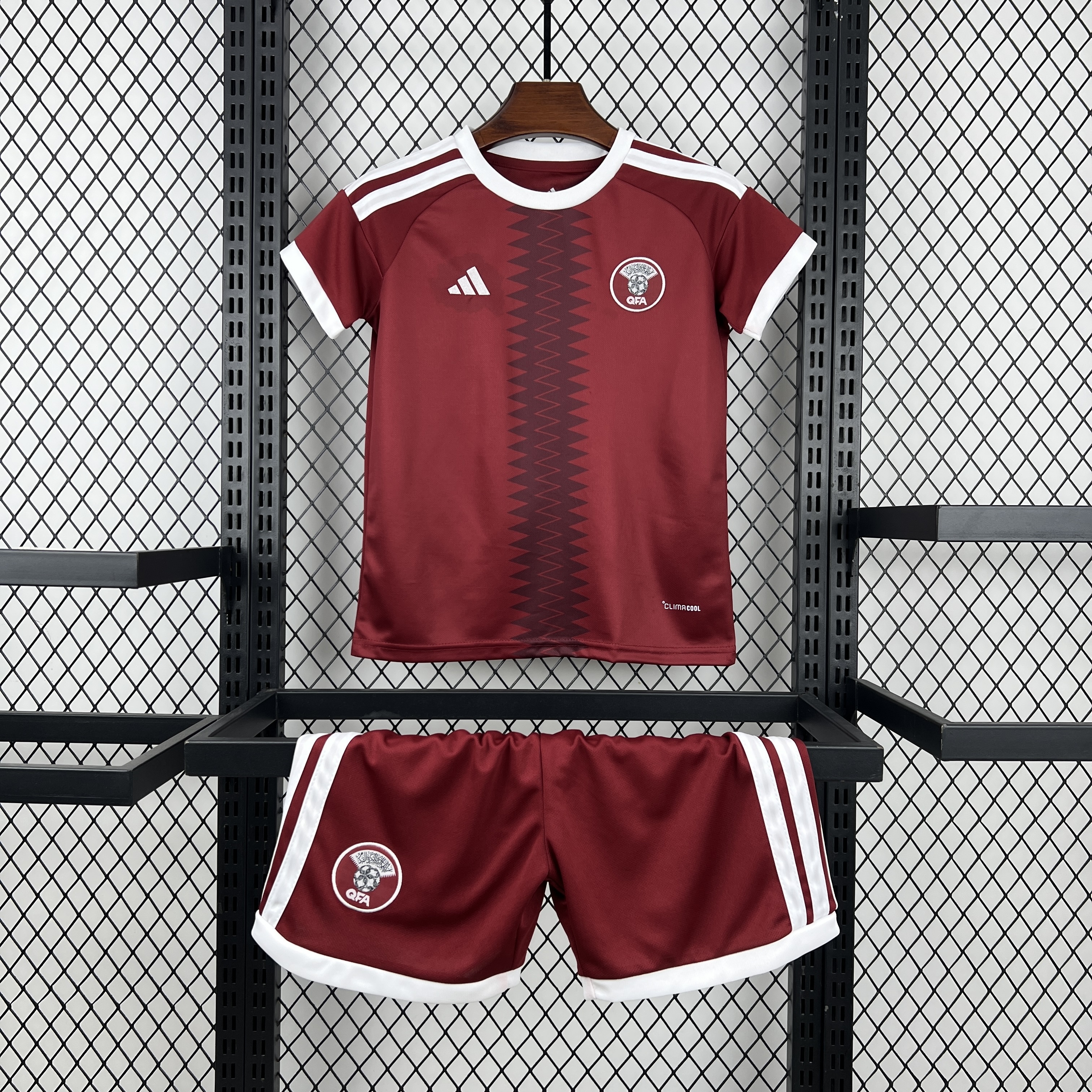 Kids Qatar 2026 World Cup Home Kit