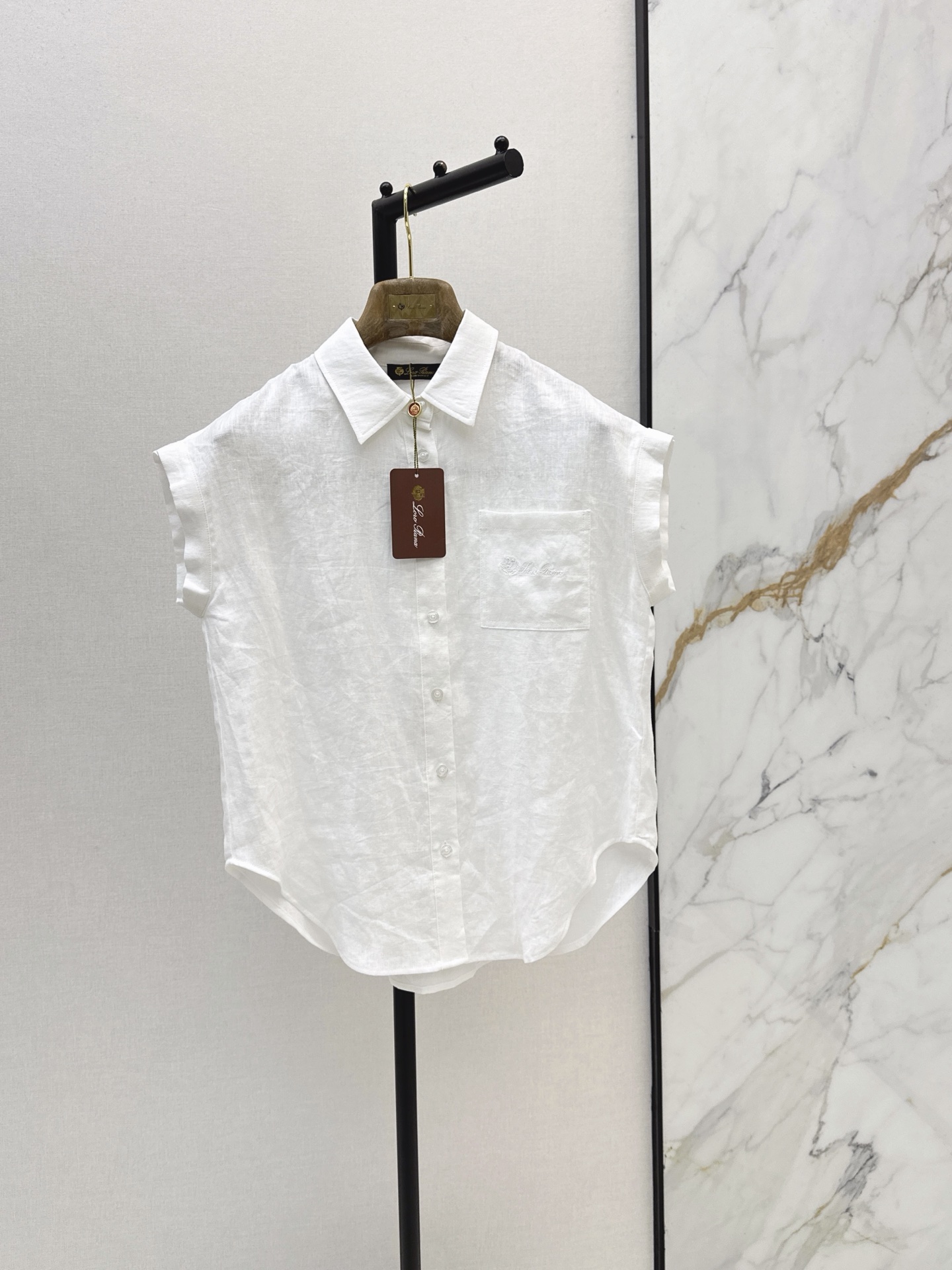 Loro New dropped shoulder loose shirt