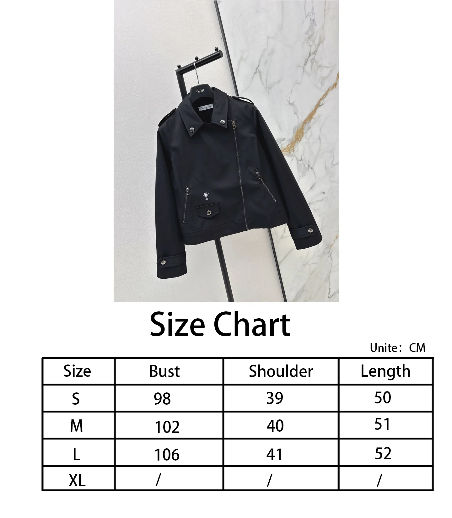 CD NEW bee embroidery jacket