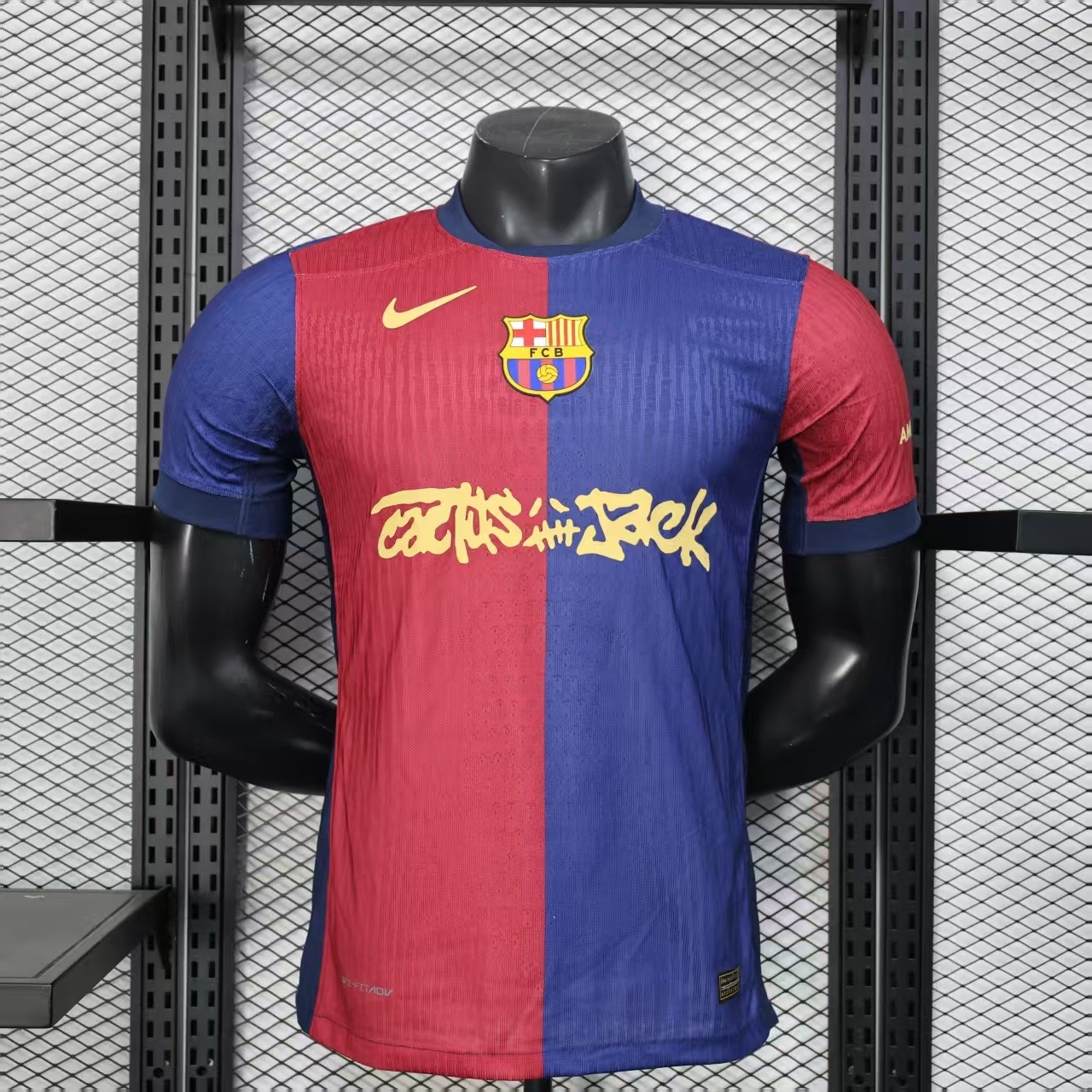 Barcelona x Travis Scott Cactus Jack Home Player Jersey