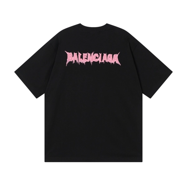 Balenciaga Clothes Pink embroidery pattern