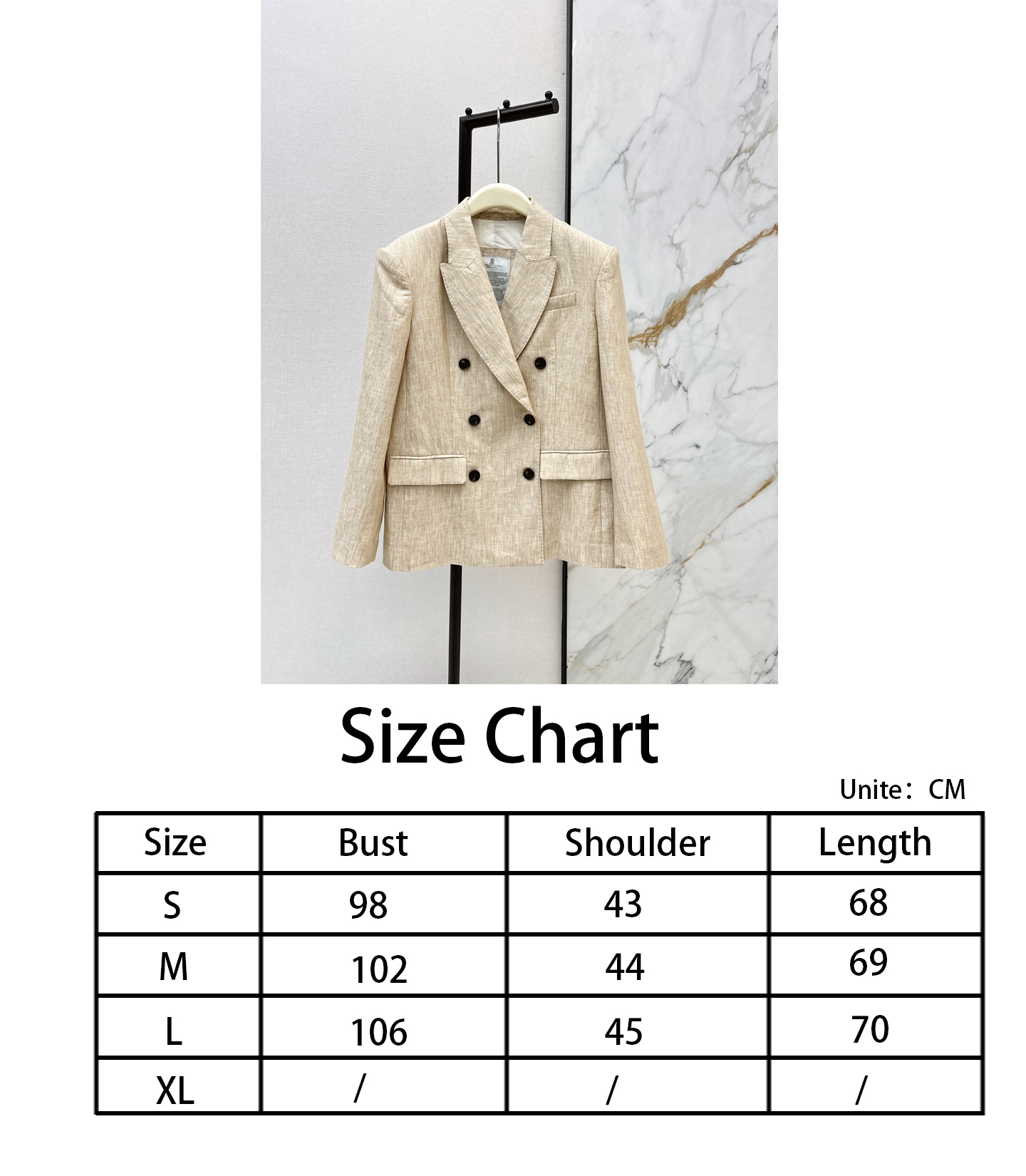 Brun New linen blazer