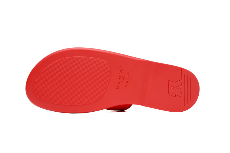 Pkkicks God Batch RED LOUIS VUITTON Oasis Red Embossing