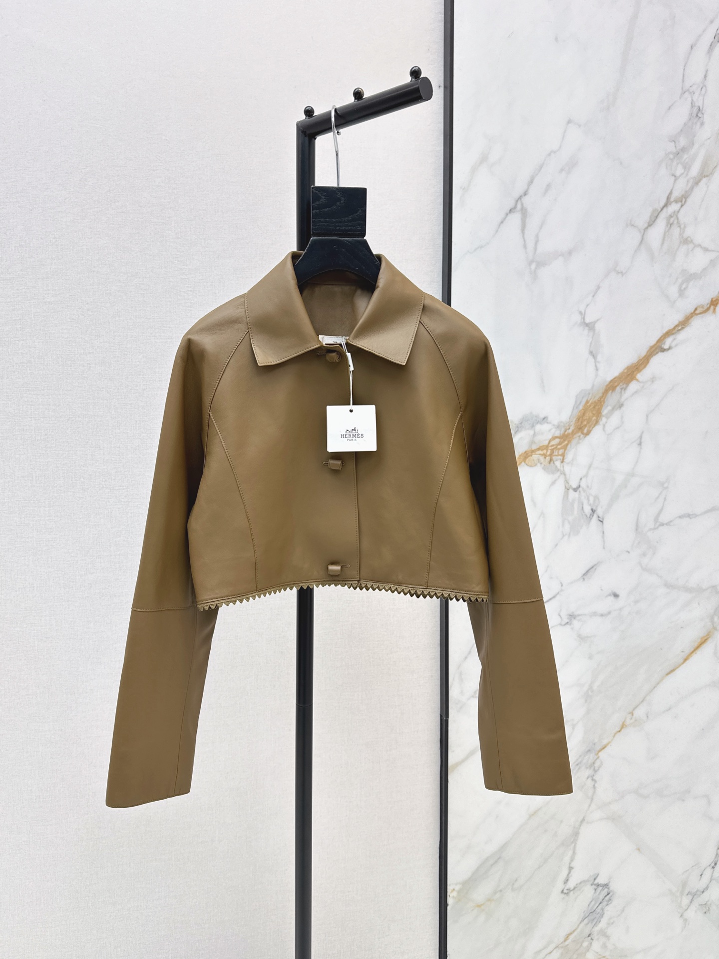 Herm New Genuine leather jacket