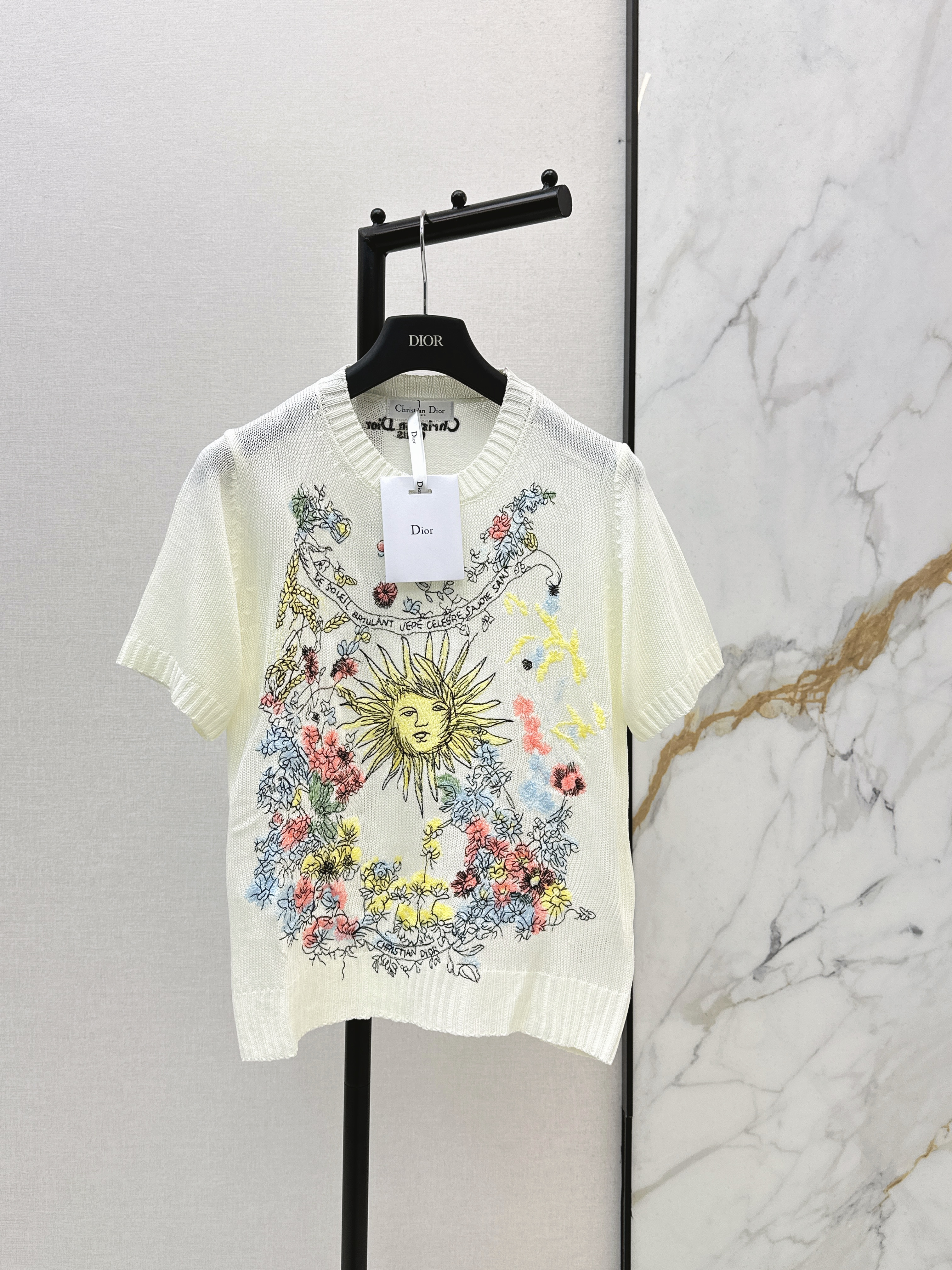 CD New embroidery sweater