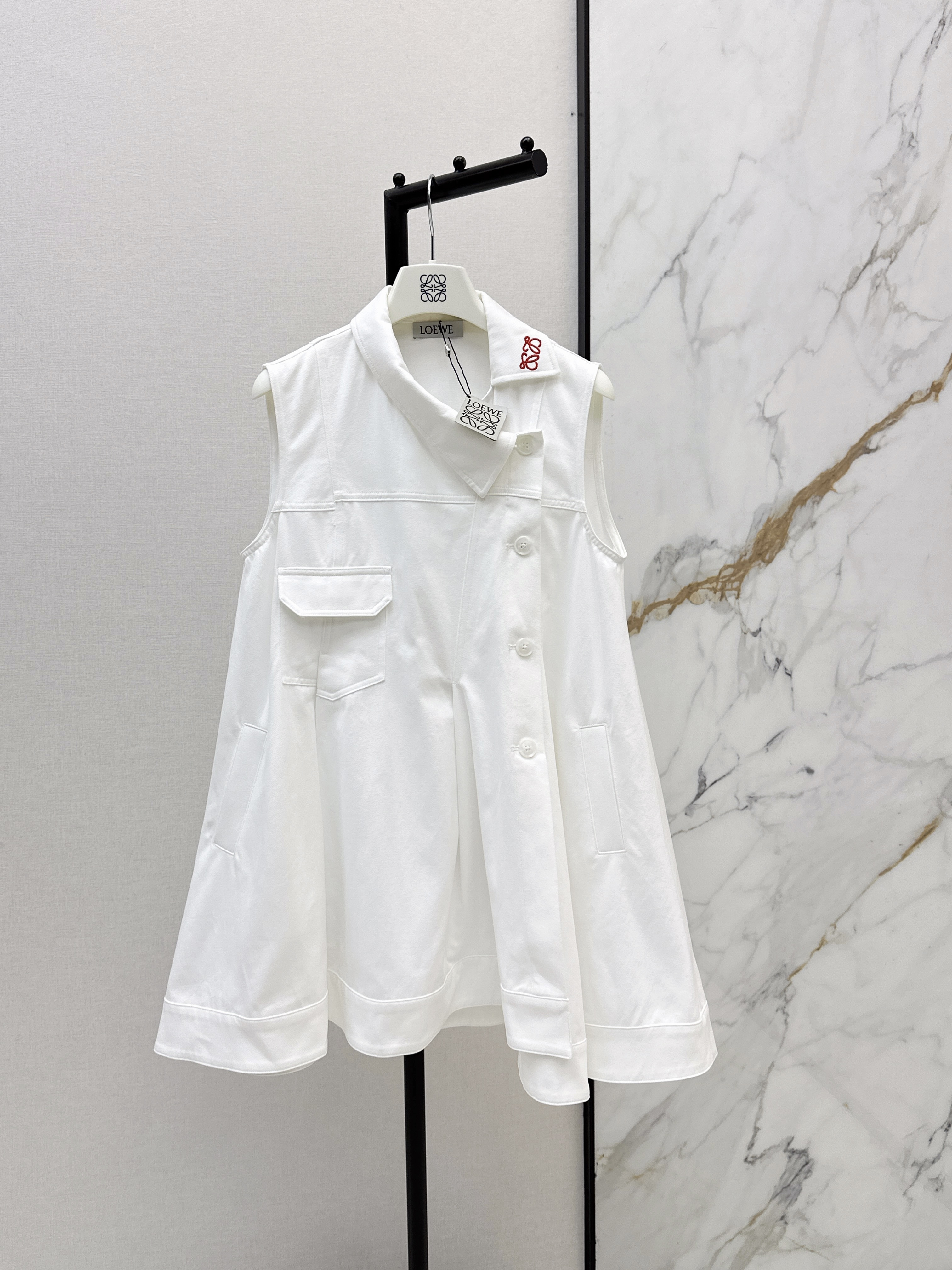 Loe New embroidered denim dress