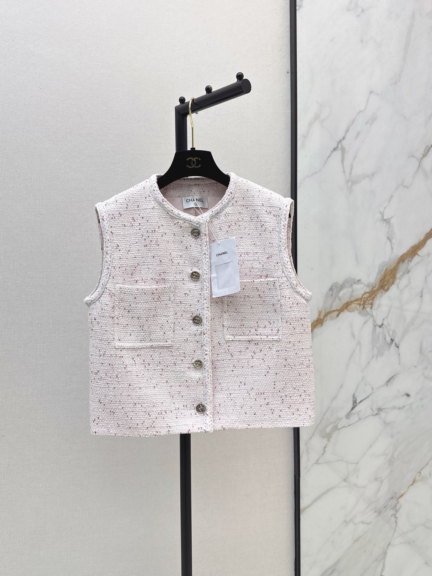 Chan New woven vest