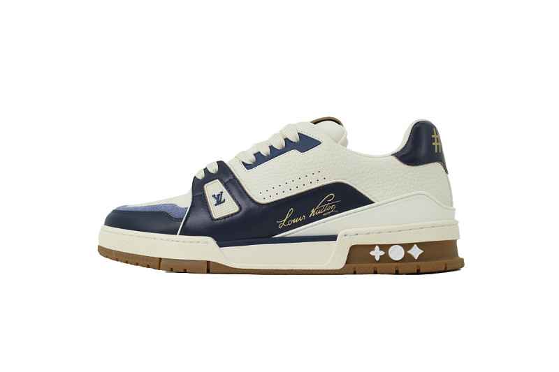 Pkkicks God Batch Louis Vuitton Sneakers Blue White (NFC)