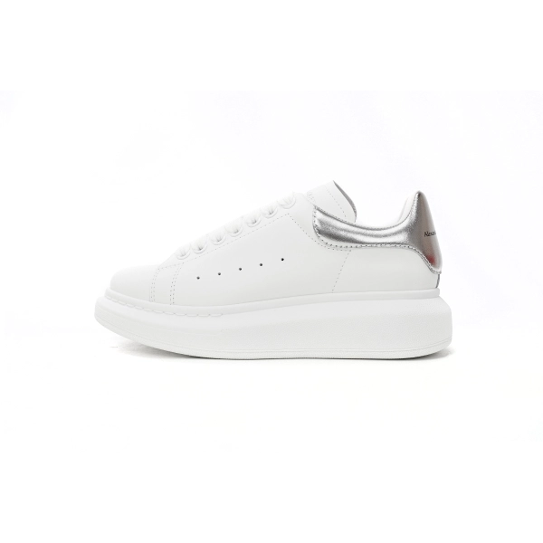 Replica Alexander McQueen Sneaker Silver Tail