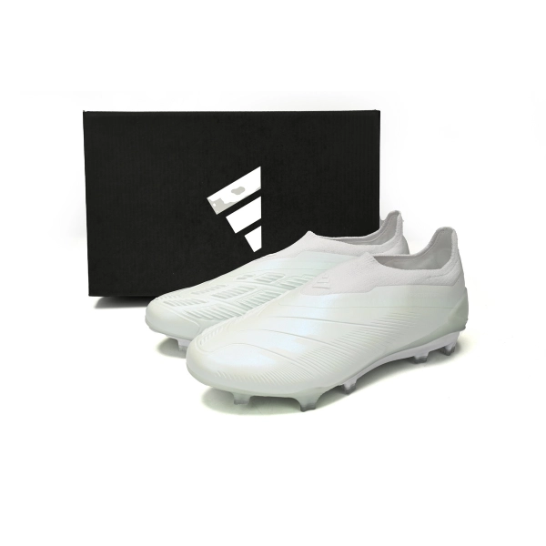 Adidas Predator Mutator 20.1 Low All White IG18029 (Laceless)