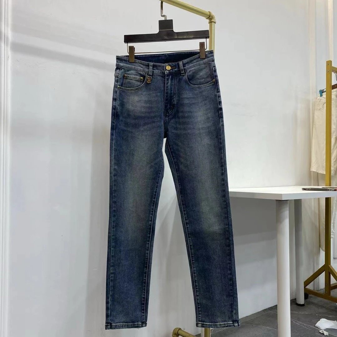 Louis Vuitton Monogram Pocket Denim Jeans Collection