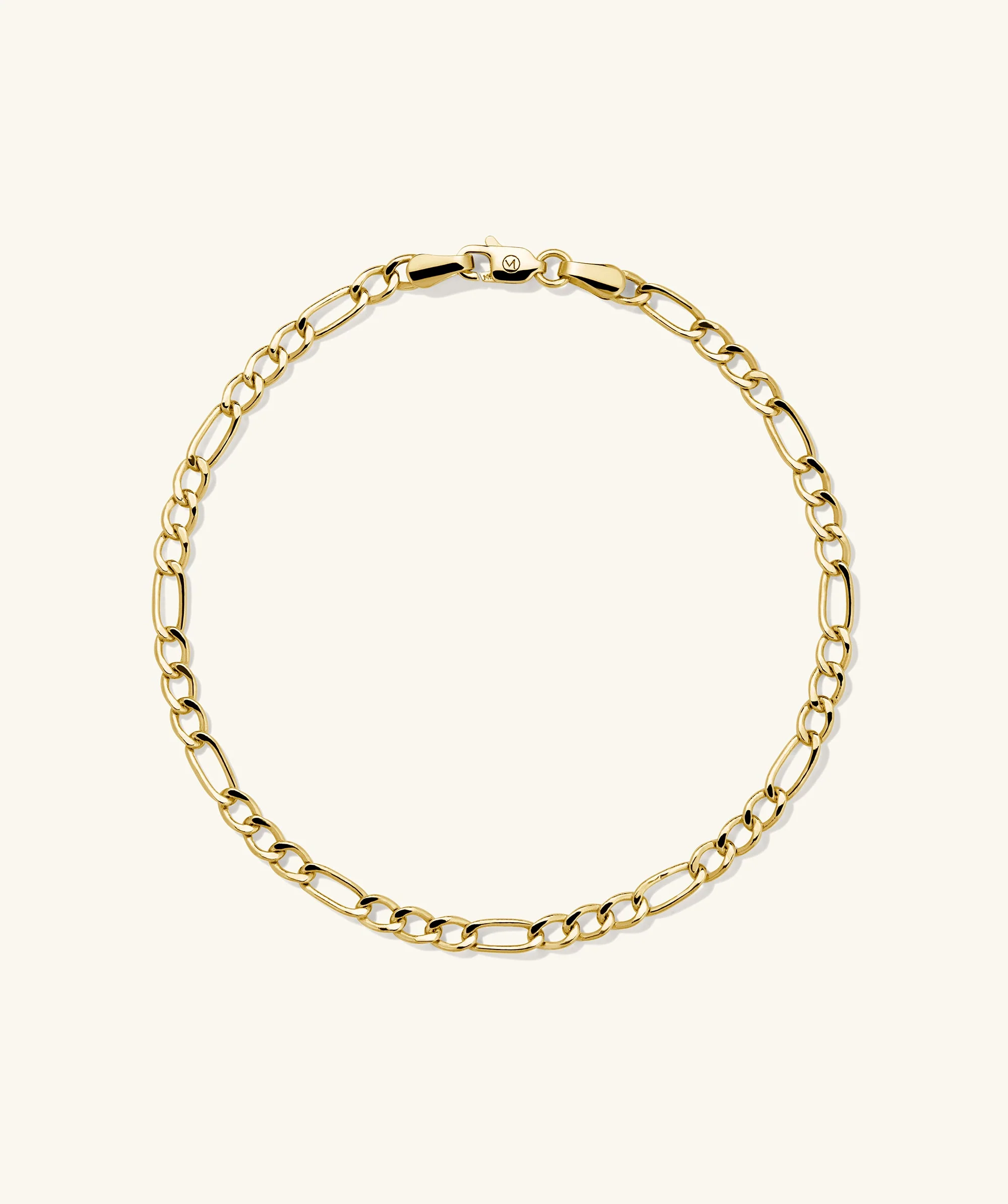 Bold Figaro Chain Bracelet