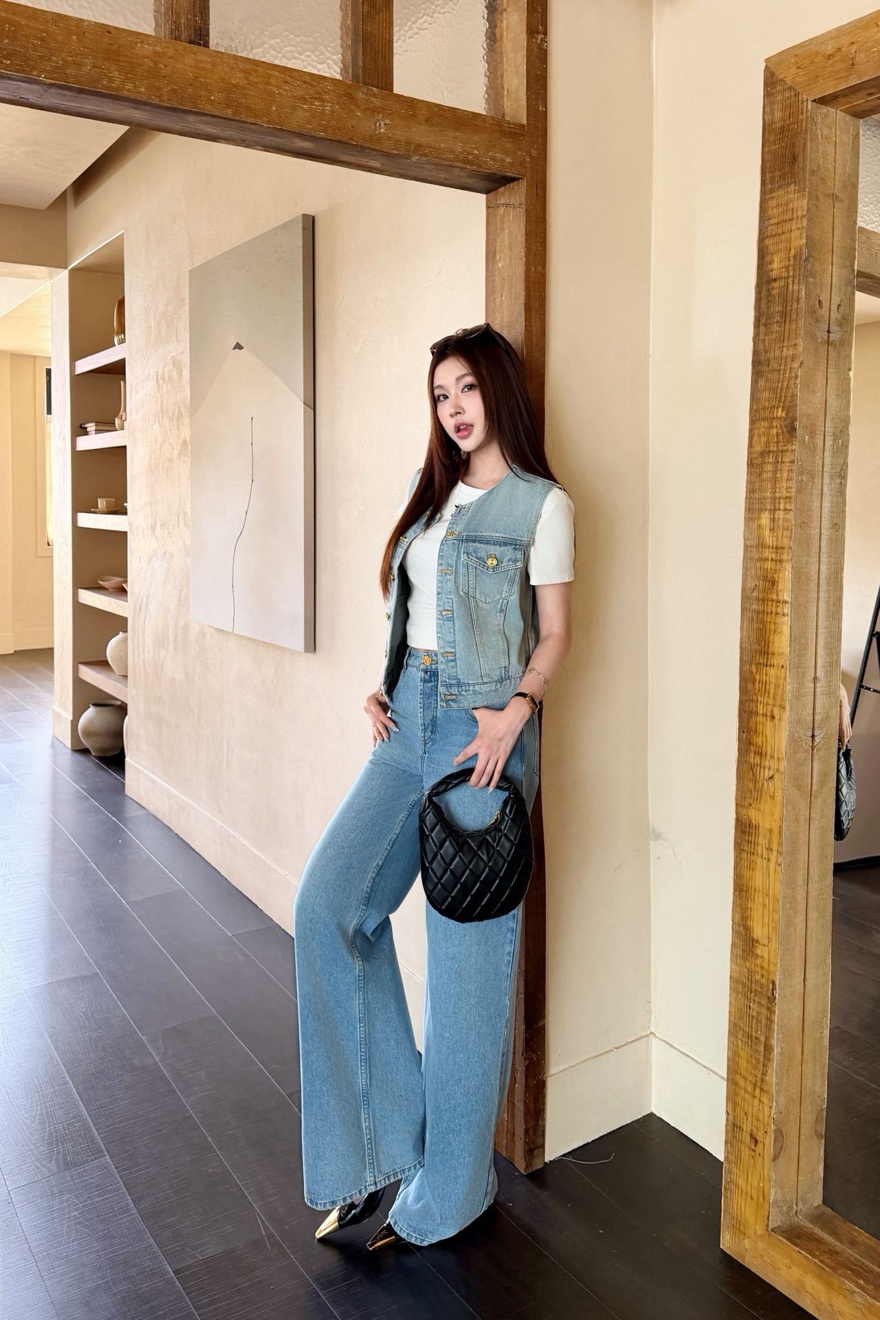 Chan New denim vest