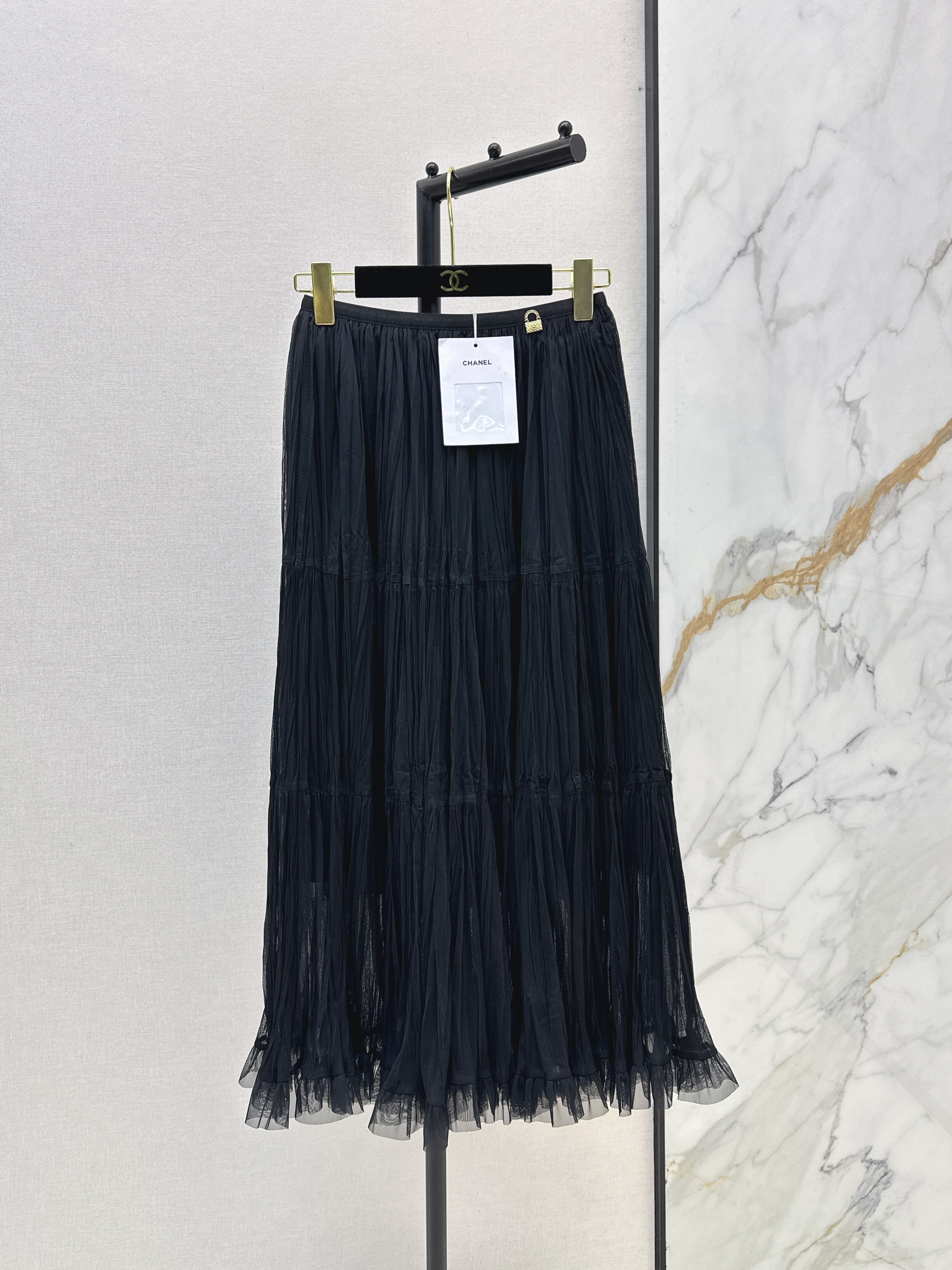 Chan New meash plested skirt