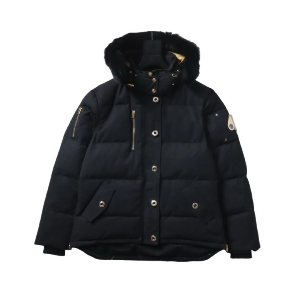 Moose Knuckles Women's Golden Scissors Classic Down jacket Black 05