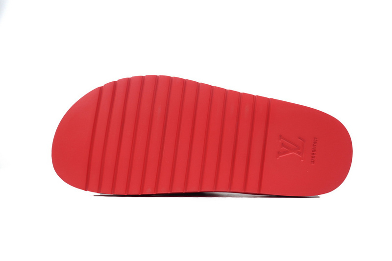 Pkkicks God Batch LOUIS VUITTON Miami flocked red