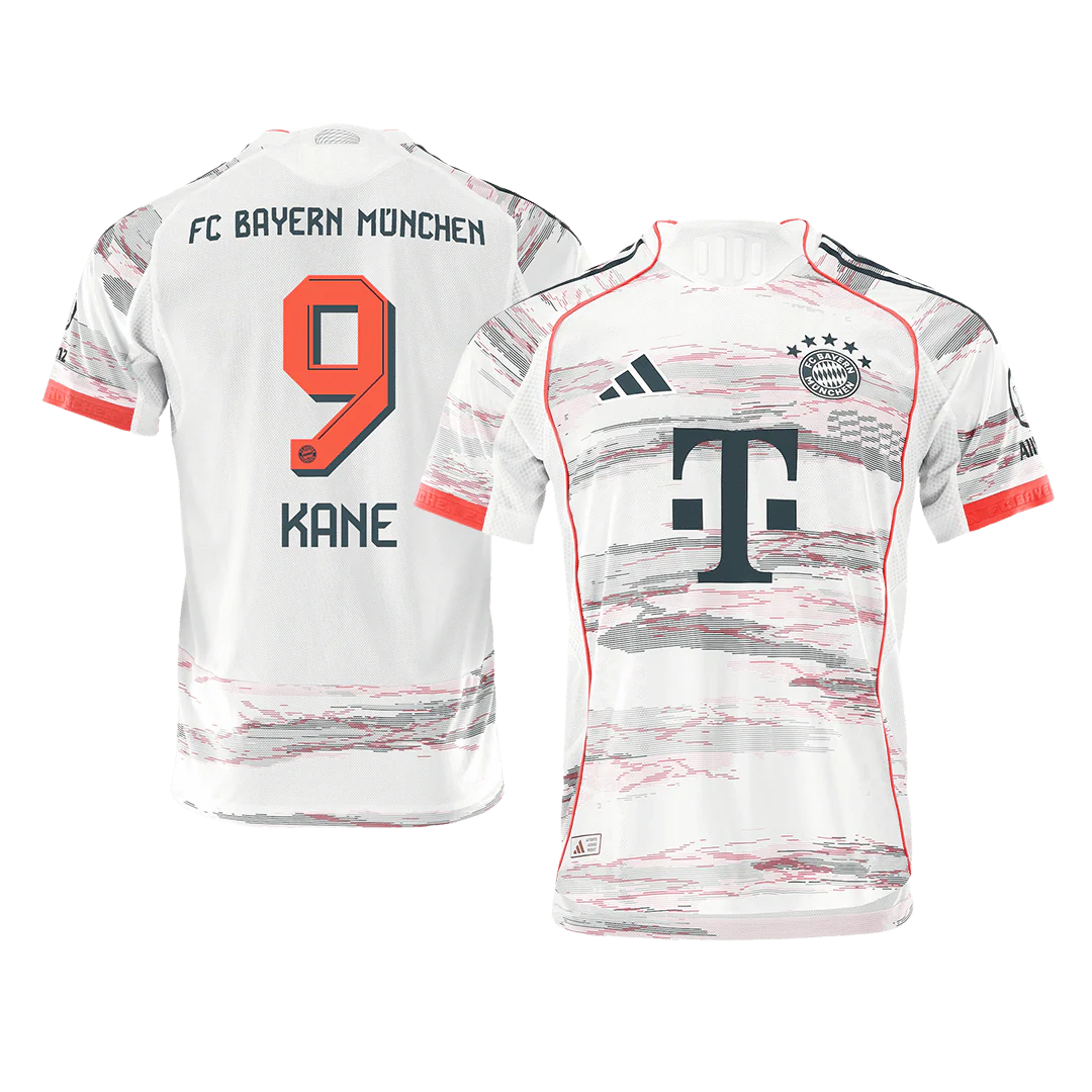 KANE #9 Bayern Munich Away Player Version Soccer Jersey 2025/26 White