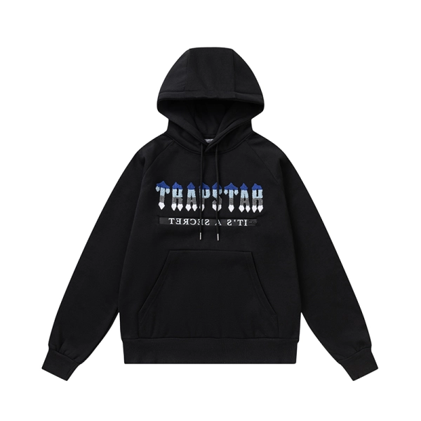 Trapstar Hoodie Tracksuit-8854 Black