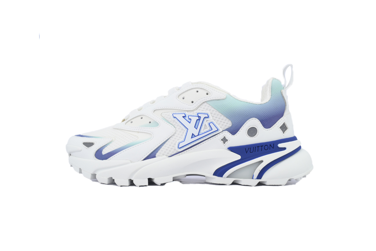 Pkkicks God Batch Louis Vuitton Run Tatic White Blue