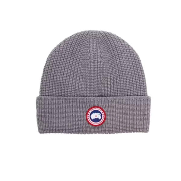 Canada Goose Rib Toque Beanie Heather Grey