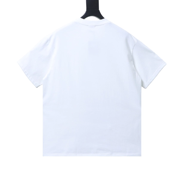 Bape 26ss Patchwork Camo Big Ape Head Letter Print Short-Sleeved T-Shirt