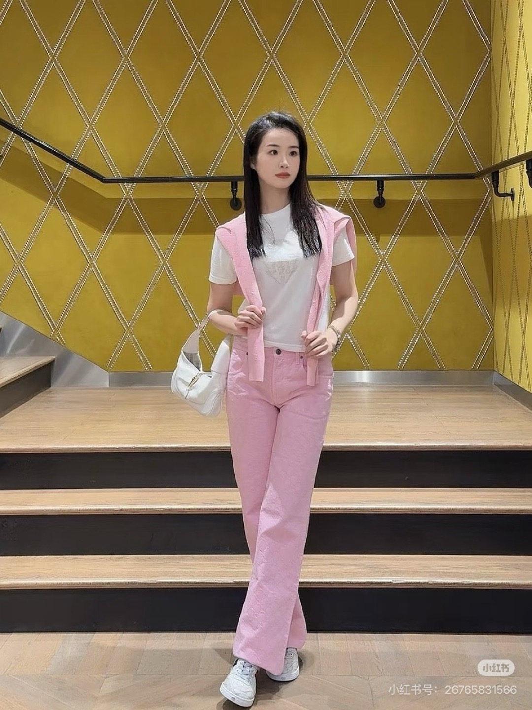 Guc New jacquard pants