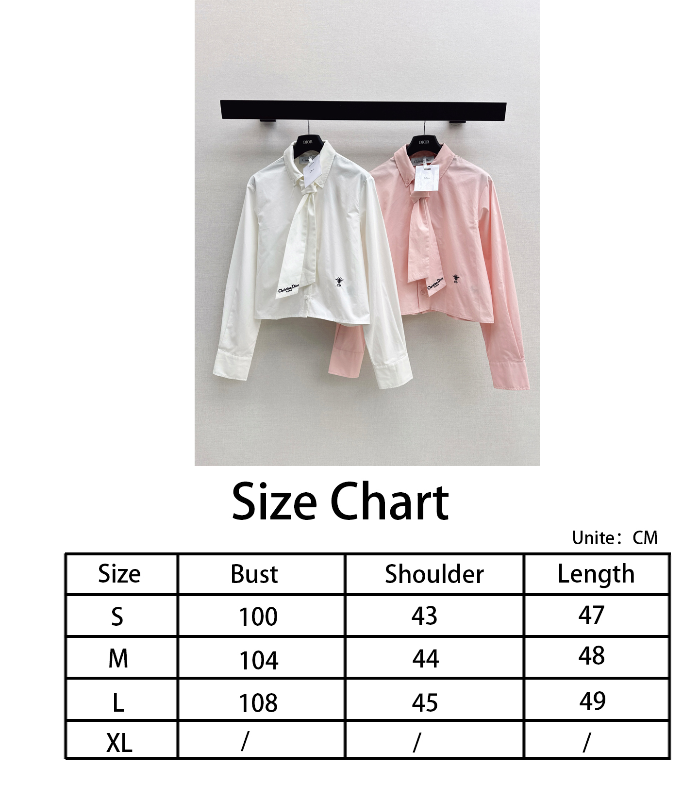 CD NEW ribbon shirts