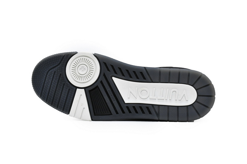 Pkkicks God Batch LOUIS VUITTON Trainer Black White 1A9ADA