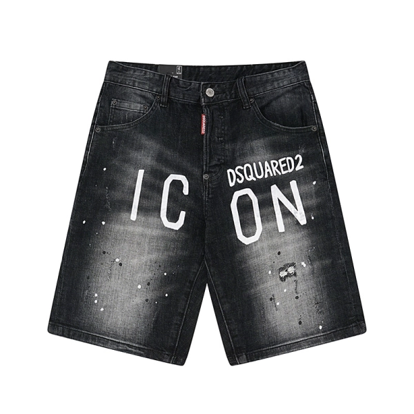 DSQUARED2 Micro Bullet Denim Shorts # 2030