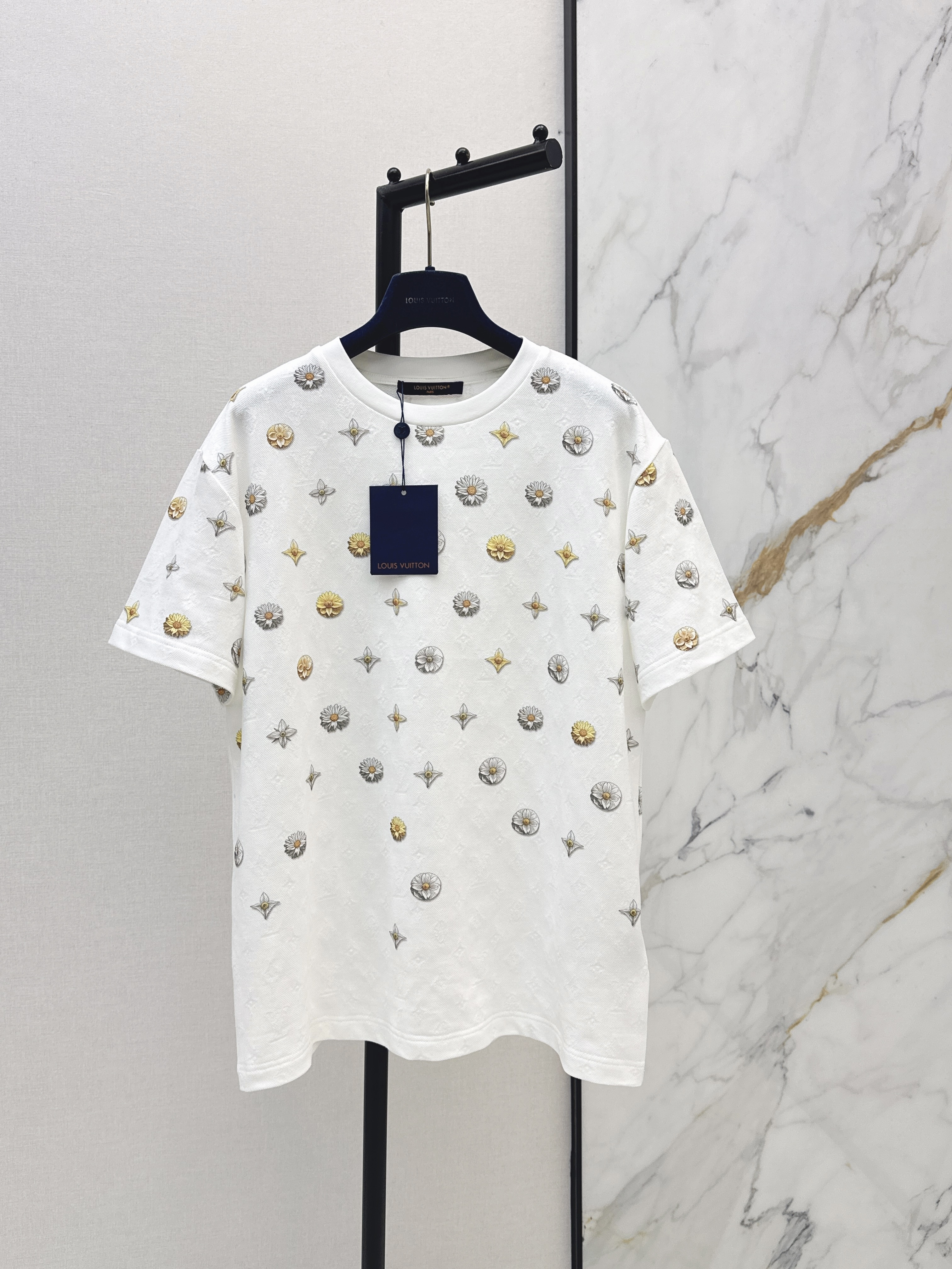 Louis New print knit shirt