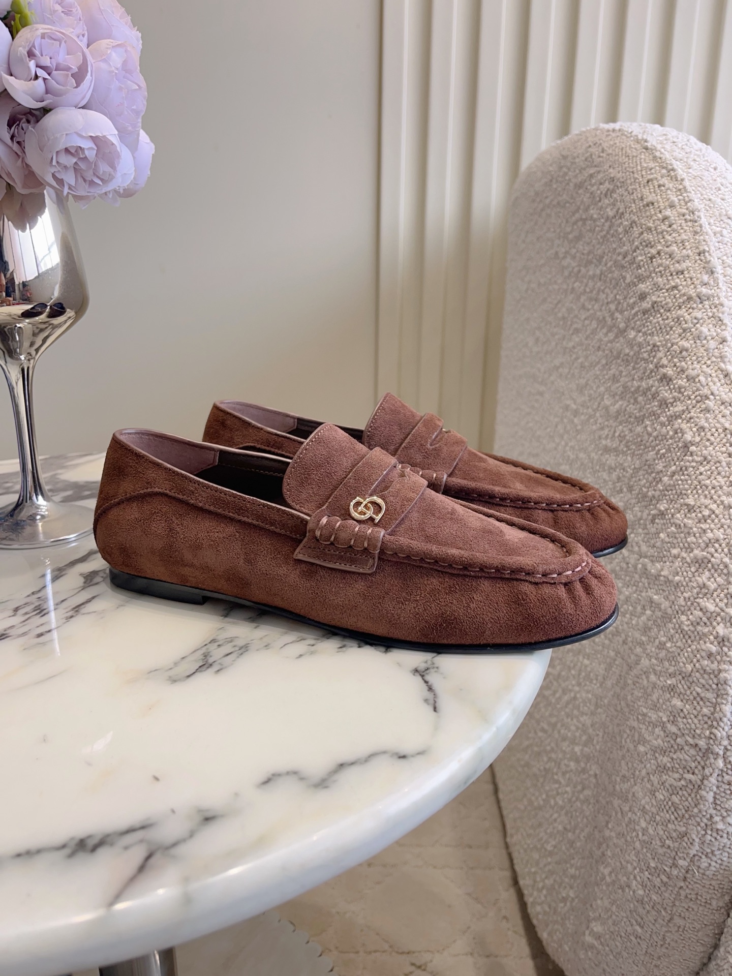 CD New Retro Fashion Loafers