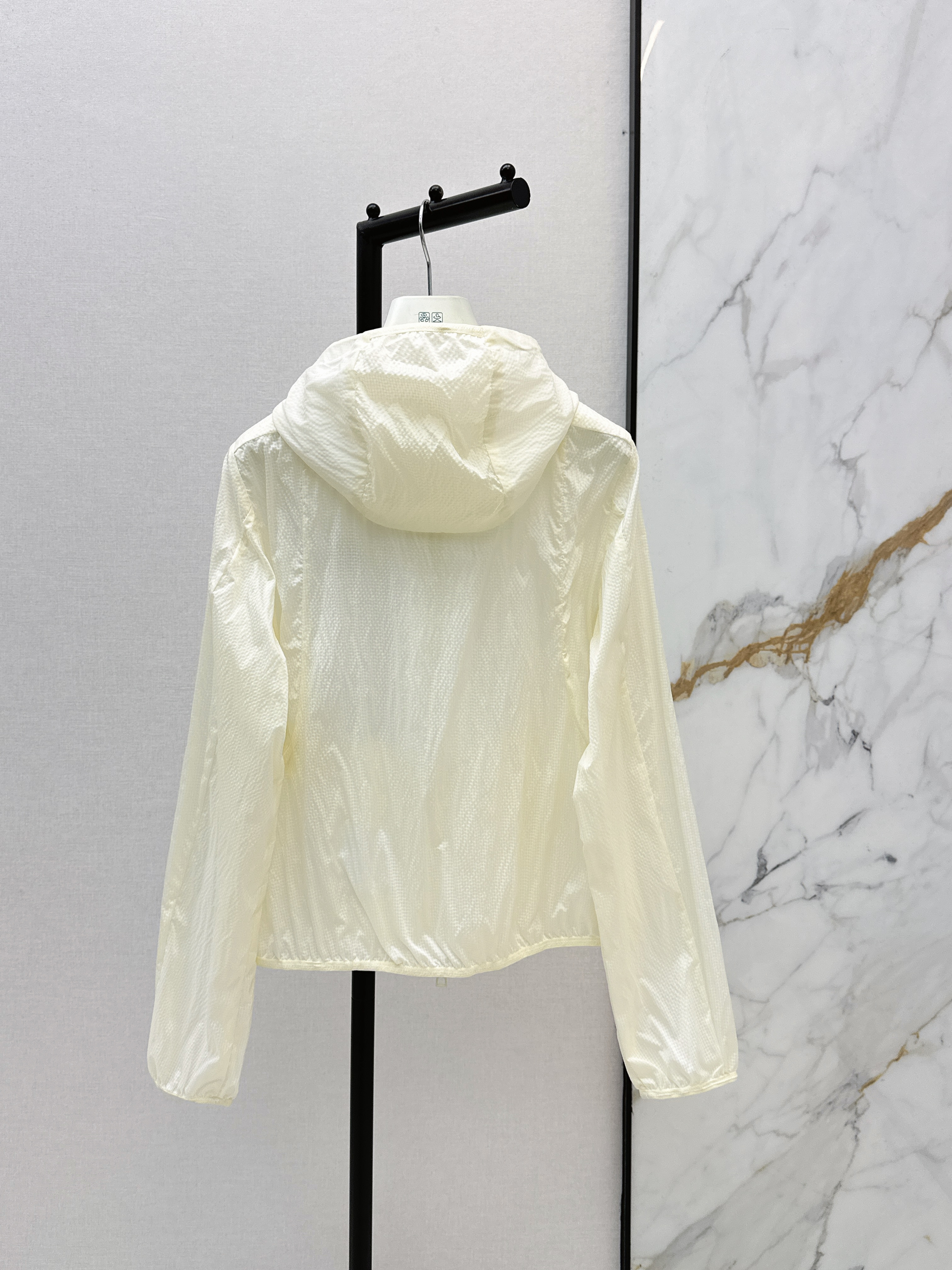 Monc New hooded trench coat