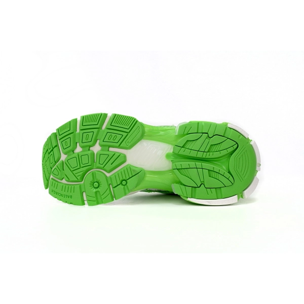 Balenciaga Runner White Green 677402 W3RBM 3590