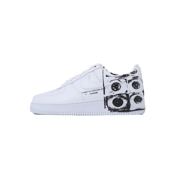 Supreme x Comme des Garçons SHIRT x Nike Air Force 1 Low 'Eyes'923044-100