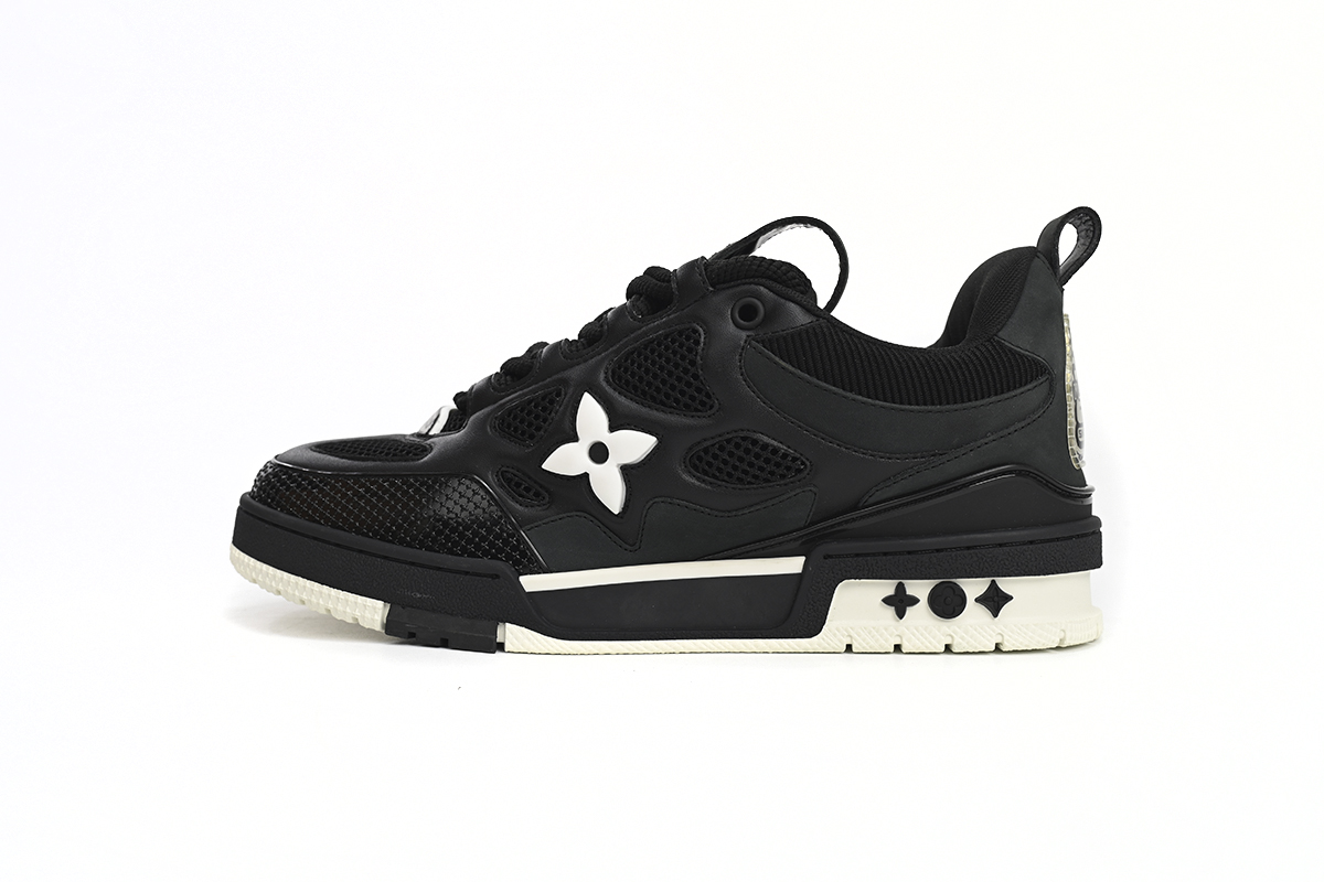 Pkkicks God Batch Louis Vuitton Skate Sneaker Black 51BCOLRB