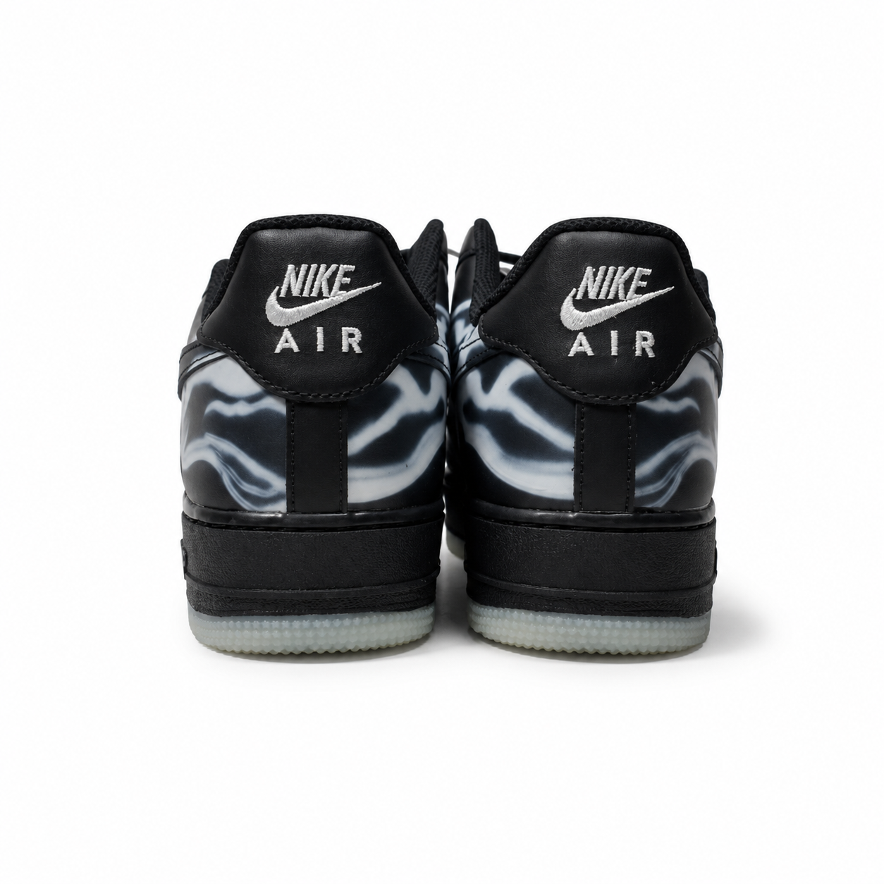 Nike air Force Black Skeleton Halloween (2019)  BQ7541 001