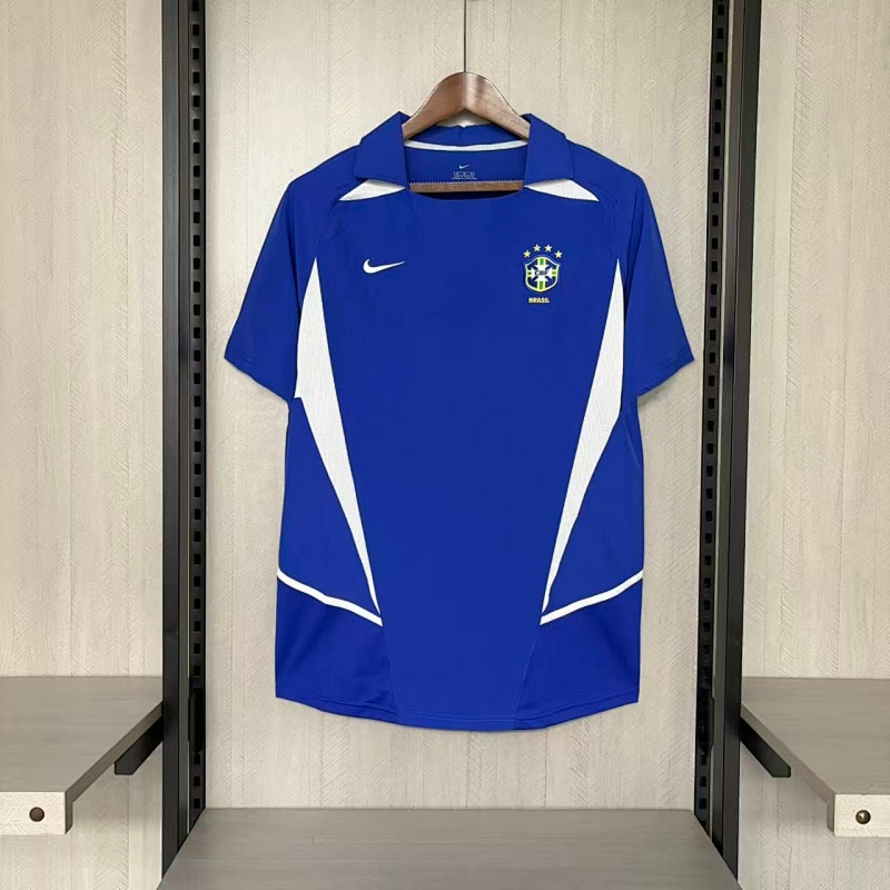 Retro Brazil 2002 Away Jersey