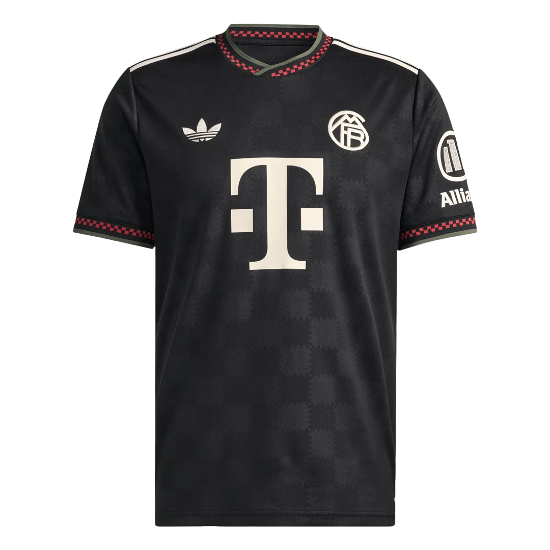 Musiala #10 Bayern Munich Third Away Soccer Jersey 2025/26 - Champions League