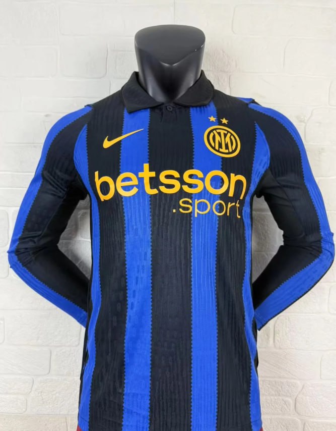 Inter Milan Home Player Long Sleeve Man Jersey 26/27