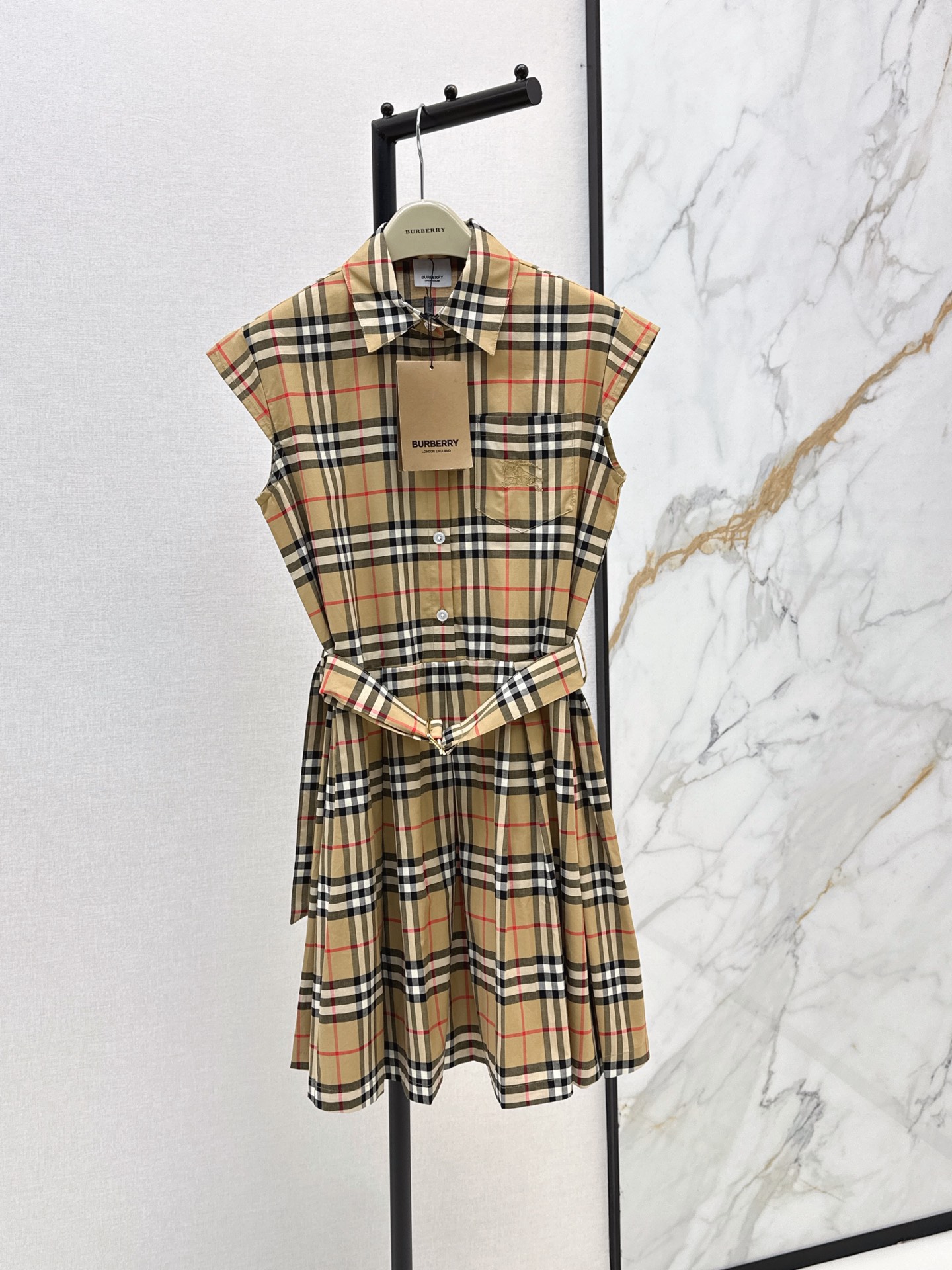 Bur New plaid dress