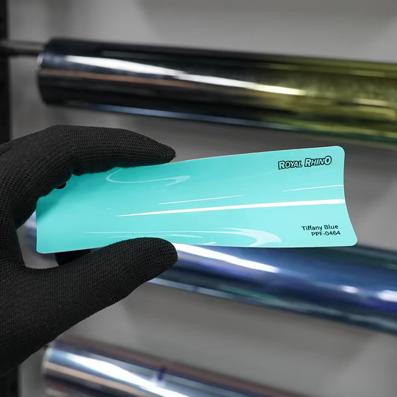Glossy Tiffany Blue 50Ft x 5Ft / TPU Vinyl Wrap Sticker