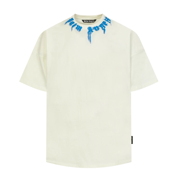 Palm Angels  # 2347 white&blue