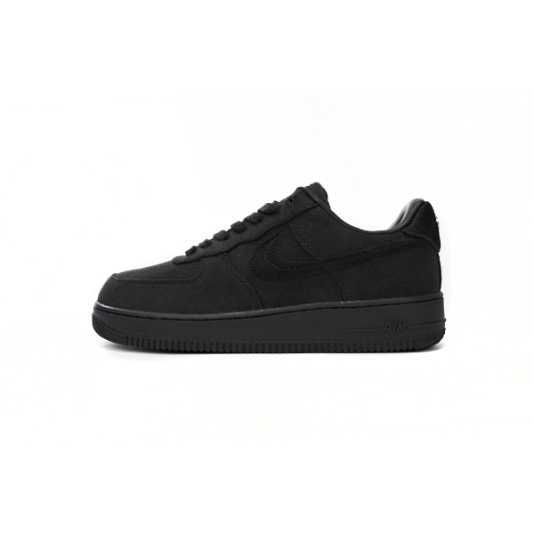 Stussy x Nike Air Force 1 Low “Black” CZ9084-001
