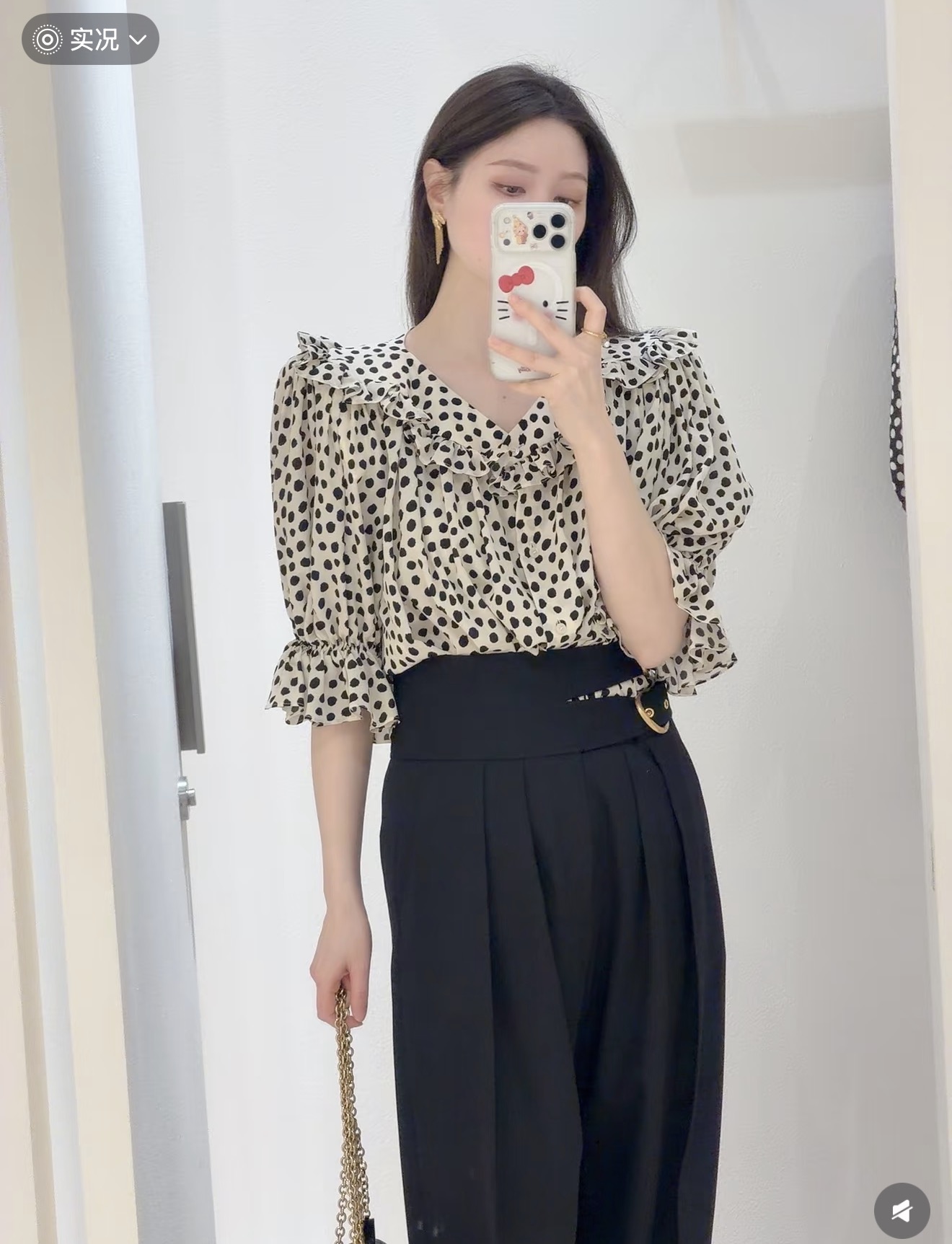 Chol New Printed silk shirt