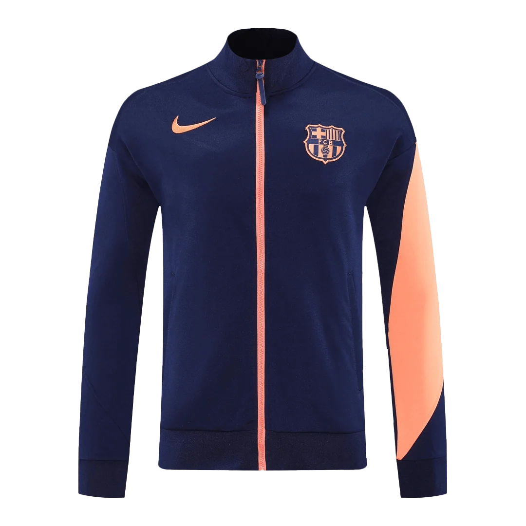 Barcelona Training Jacket 2025/26 - Navy&Orange