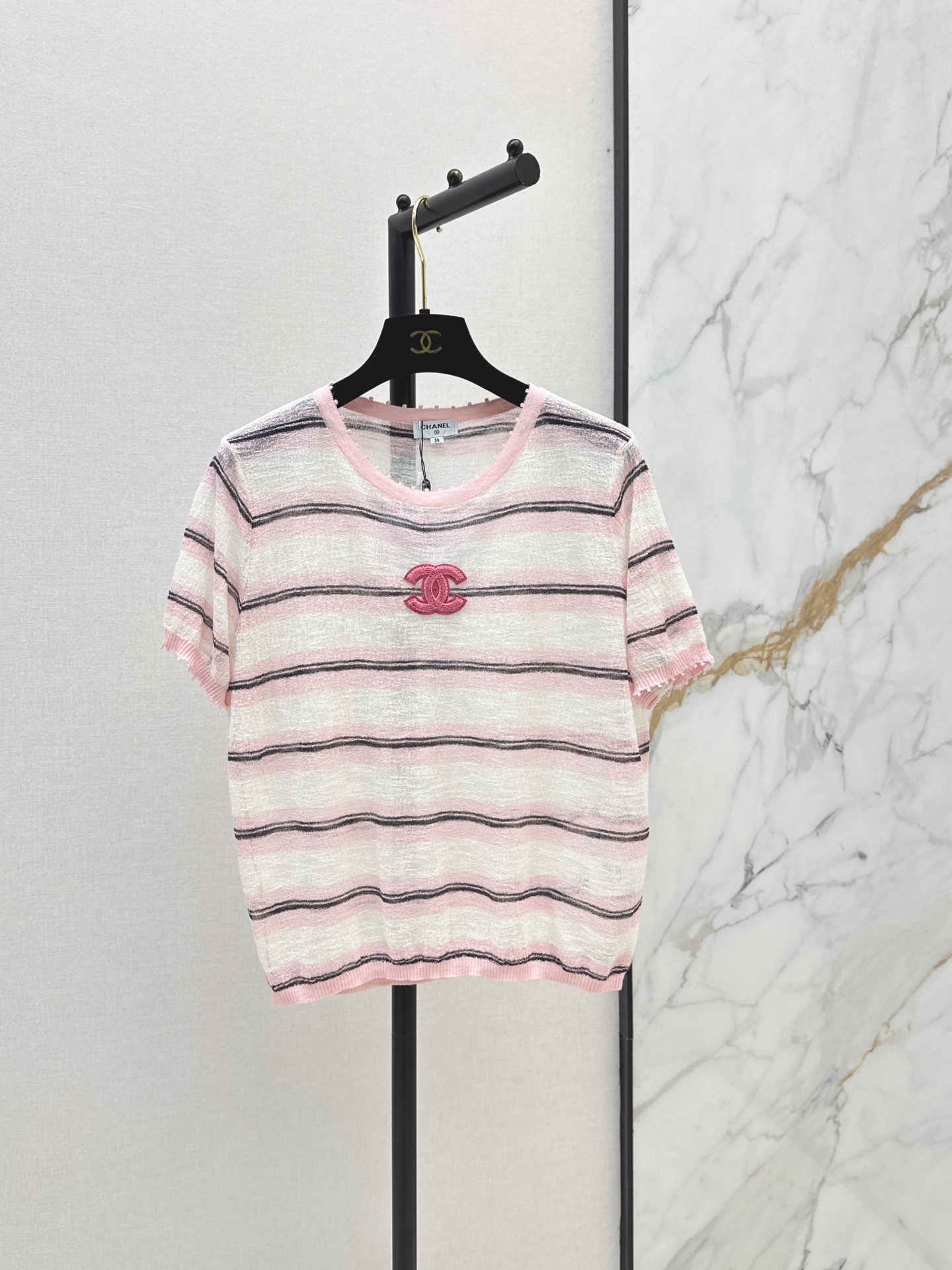ChanNew  stripe knitwear