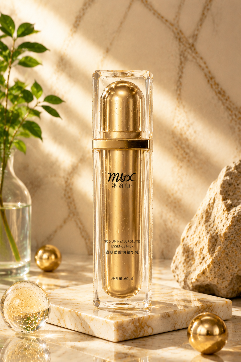 Sodium Hyaluronate Essence Milk – Hydrating & Firming Skincare
